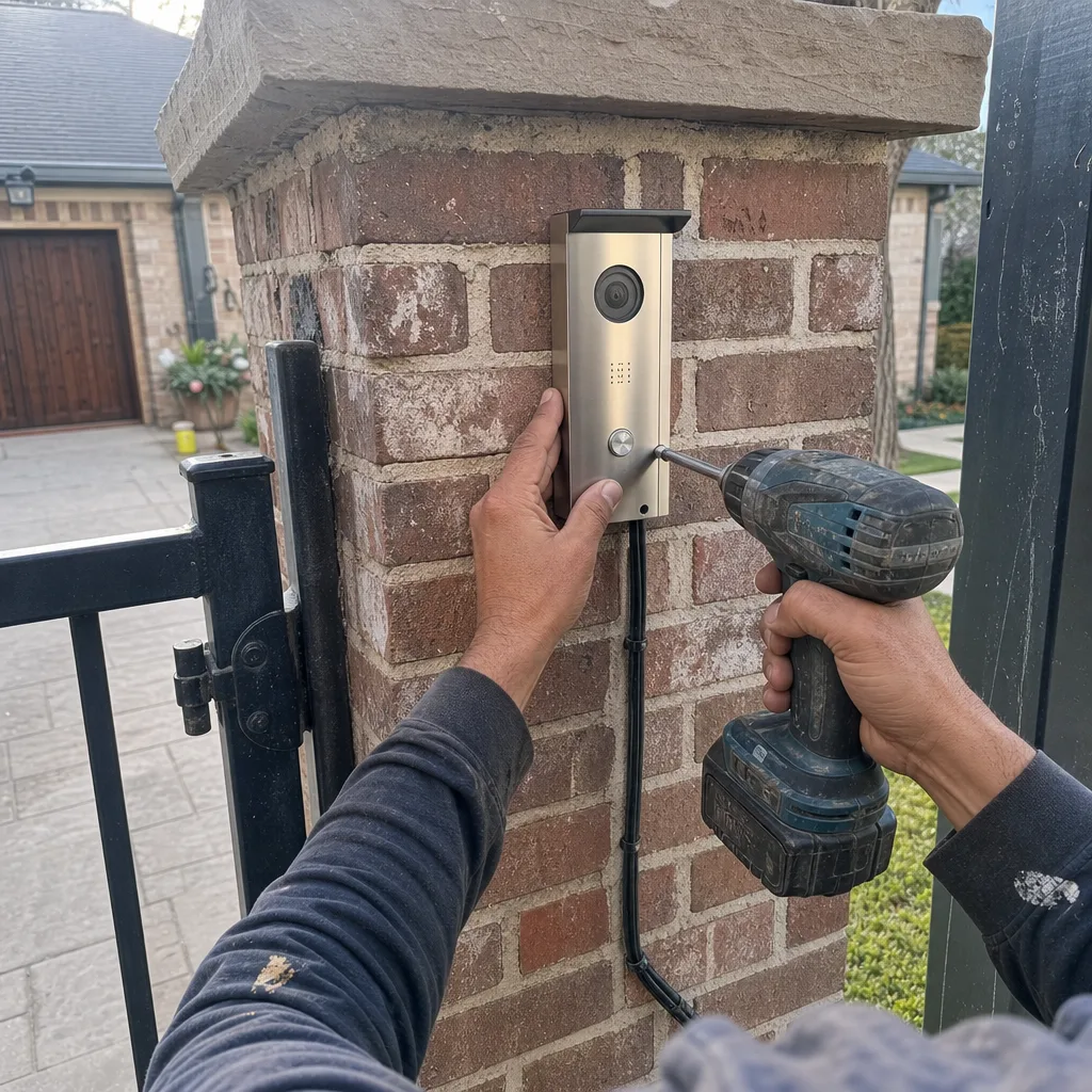 Gate Access Control in Colleyville, TX | Ironworks Gate Co.